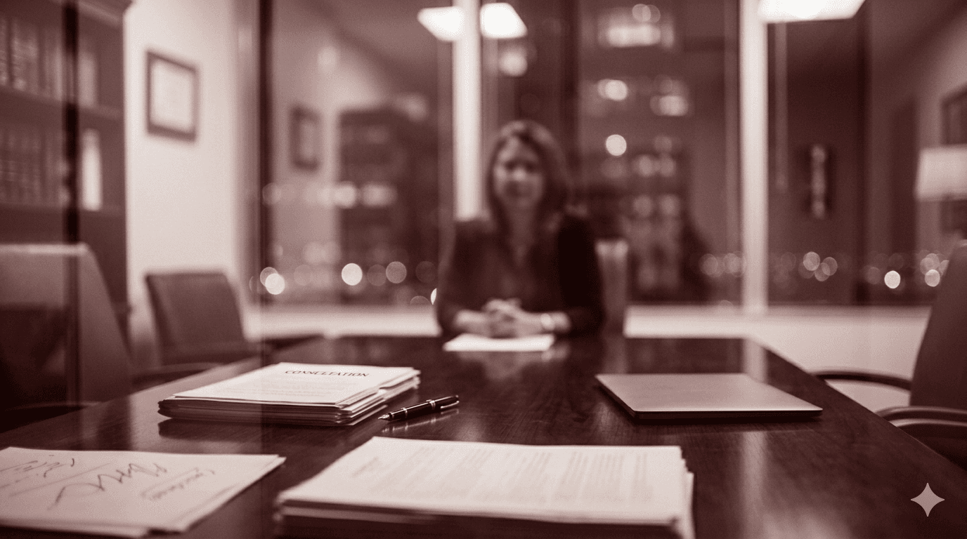 Warm, professional portrait scene for K Nurse Attorneys in Benoni